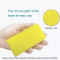 Cre8tion Disposable Buffing Pad Pumice Sponge Yellow 28014