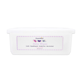 DawnMist Baby Wipes 7"x8" Unscented 40/tub BWU4296 01273