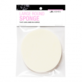 JBLashes Large Round Sponge White JBA1020C