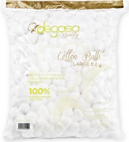 Degasa Beauty Cotton Balls Large 0.6g, 1000ct - 24591