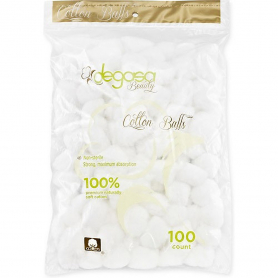 Degasa Beauty Cotton Balls Large 0.6g, 100ct - 24492