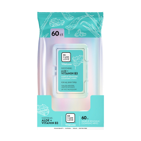 BCL Vitaluxe Makeup Removing Wipes Aloe + Vitamin B3 67011