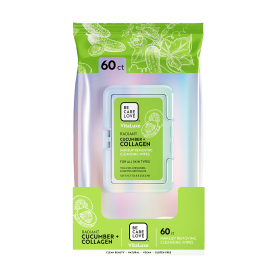 BCL Vitaluxe Makeup Removing Wipes Cucumber Collagen 67015