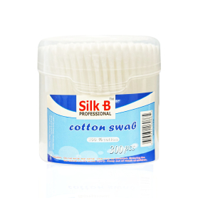 Silk-B 100% Cotton Swabs 300pcs 26086