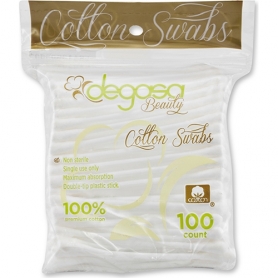 Degasa Beauty Cotton Swabs 100% Cotton, 500 Count - 80921