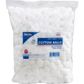 Dukal Cotton Balls Large 1000/Bag #802 / 00412