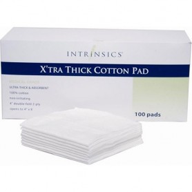 Intrinsics X'tra Thick Cotton Pad 4"x8 100 Pads #400651