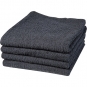 BabylissPRO Cotton Towels 16"x28" 1Dozen - Black #34470