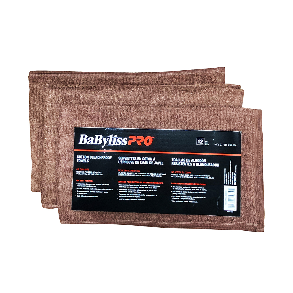 DELUXE BLEACH PROOF TOWELS (BLACK) - ca-dannyco