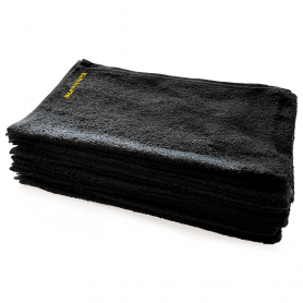 BaBylissPRO Bleachproof Towels Black 16"x27" DZ BESTOWELCMQC