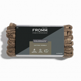 FROMM Colorsafe Cotton Towels 6PK Brown 65012