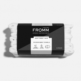 FROMM Softees Air Microfiber Towels 6PK White 00475