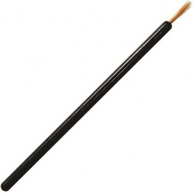 Dante Eyeliner Brush Tapered Black/Orange Bristle 25pk #770