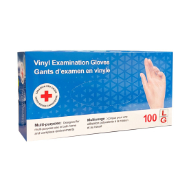 Multi-Purpose Vinyl Examination Powder Free Glove L 00102