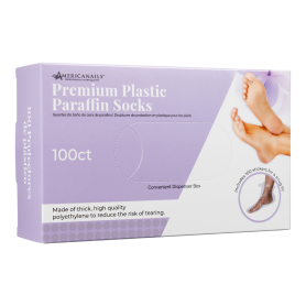 Americanails Premium Plastic Paraffin Socks AMN1199S 01243