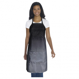 Andre Apron Black & Grey Ombre 480008 / 01946