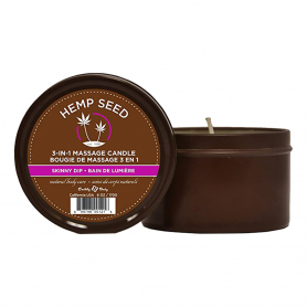 Earthly Body H/S 3-IN-1 Massage Candle 6oz Skinny Dip HSC021