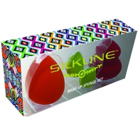 Silkline Set Of MakeUp Sponges 4pcs Latex Free - 02128