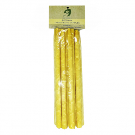 White Egret Beeswax Therap Candles 12Pk 02142