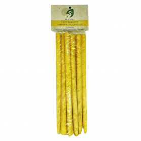 White Egret Hemp Beeswax Therap Candles 12Pk 02199