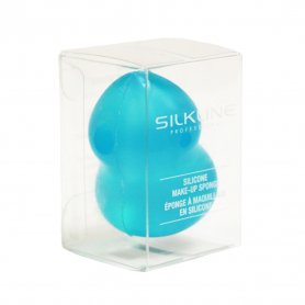 Silkline Silicone MakeUp Sponge - Blue SPONGESILBC #02392