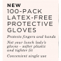 Diane Plastic Gloves 100PK Large D8072