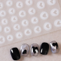 3D Love Heart Nail Art Sticker Self-Adhesive 04848