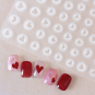 3D Love Heart Nail Art Sticker Self-Adhesive 04848