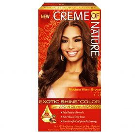 Creme Of Nature Exotic Shine Color 7.3 Med Warm Brown 06286