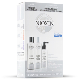 Nioxin Sytem 1 Natural Hair Light Thinning Mini Kit 31048