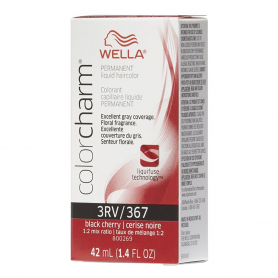 Wella C.C. Hair Color 3RV/367 Black Cherry 1.4 oz 10633