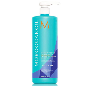 Moroccanoil Blonde Perfecting Purple Shampoo 1L CBPPS3 14002