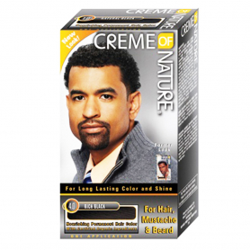 Creme Of Nature Hair,Mustache & Beard Color 4.0 Rich Bk18013