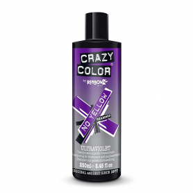 Crazy Color No Yellow Shampoo Ultraviolet 8.45 oz 003605