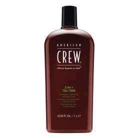 American Crew 3-IN-1 Tea Tree Shampoo 1L/33.8 oz 22306