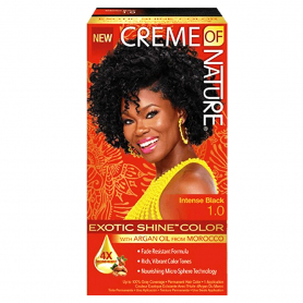 Creme Of Nature Exotic Shine Color - 1.0 Intense Black 23267