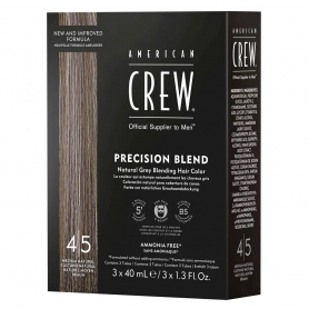 American Crew Precision Blend 4/5 MED Natural 40ml 3PK 24834