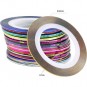 Nail Art Striping Tape - 0.5mm - Navy Blue #NA265-BL