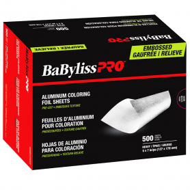 BaBylissPRO Emb Al.Coloring Foil 500sh 5x7"Heavy BESRF57HUCC