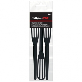 BaBylissPRO Coloring Whicks Black 3pcs - 37272