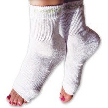 Spa Deluxe Pedi-Sox White PS-S-401