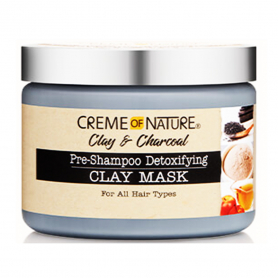 Creme Of Nature Clay & Charcoal Clay Mask 11.5 fl oz 42809