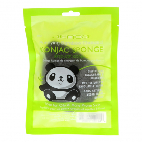 Denco Konjac Sponge Purifying Bamboo Charcoal 49830