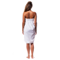 Silver Star Spa Robe Shower Wrap Velcro L 50134