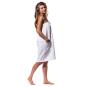 Silver Star Spa Robe Shower Wrap Velcro L 50134