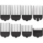 Wahl 8-Pack Cutting Guides Black Codes #53153