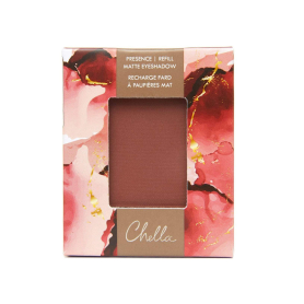 Chella Presence Refill Eyeshadow Matte - Medium Brown 1.9g