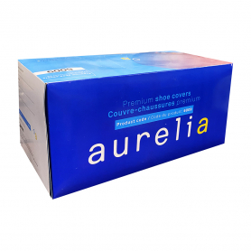 Aurelia Premium Shoe Covers Blue 100PK Regular 6009