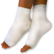 Spa Lite Pedi-Sox White/Sage Logo PSL-601