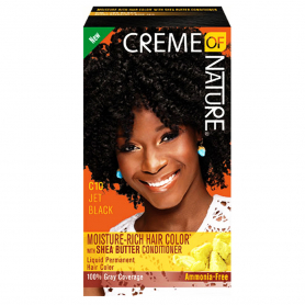 Creme Of Nature Hair Color/Conditioner C10 Jet Black 64010